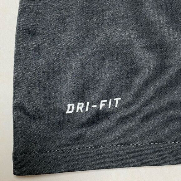 Nike Lebron James Court Vision Men’s Gray|Black Dri Fit Shirt Sz M - Picture 7 of 13